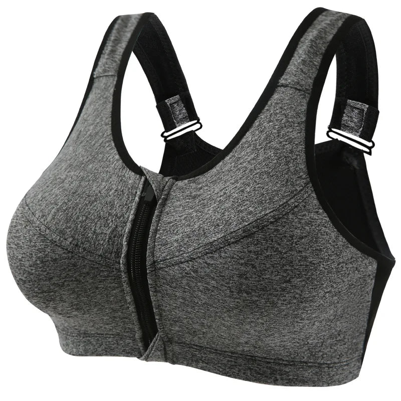 INTIMO SECRETS Women’s Deep U Sports Bra – Shockproof Yoga & Fitness Top