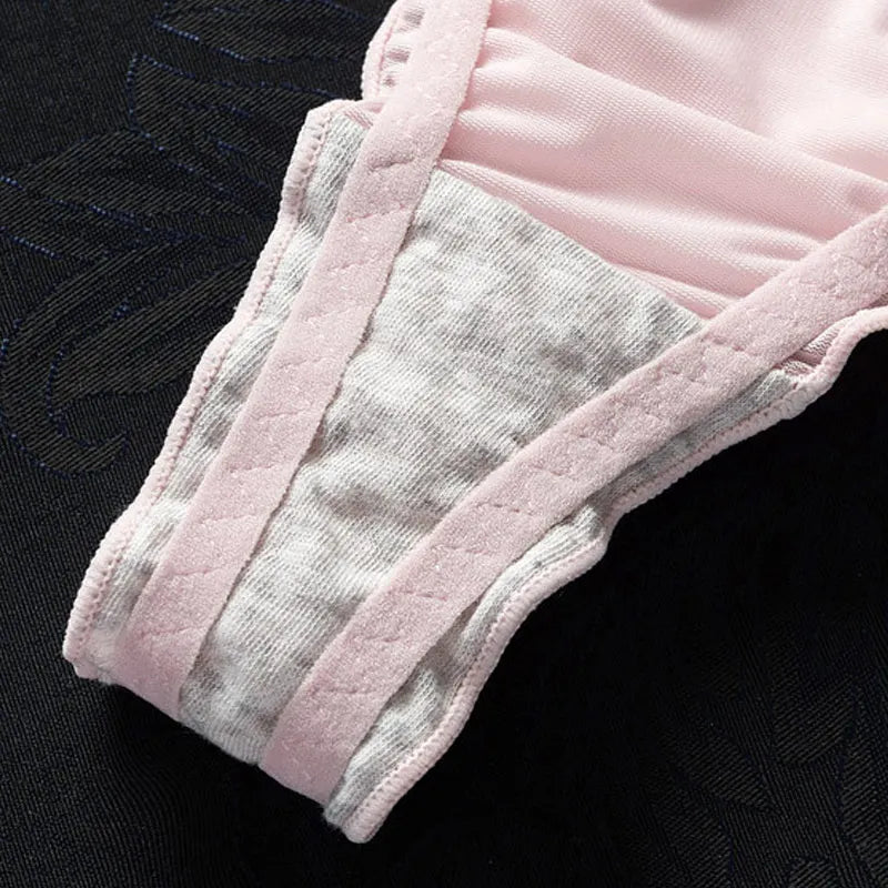 INTIMO SECRETS Ice Silk G-String – Seamless Ultra-Thin Thong Underwear for Women