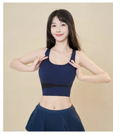 INTIMO SECRETS Women’s High-Impact Sports Bra – Large Size Wire-Free Yoga & Running Top