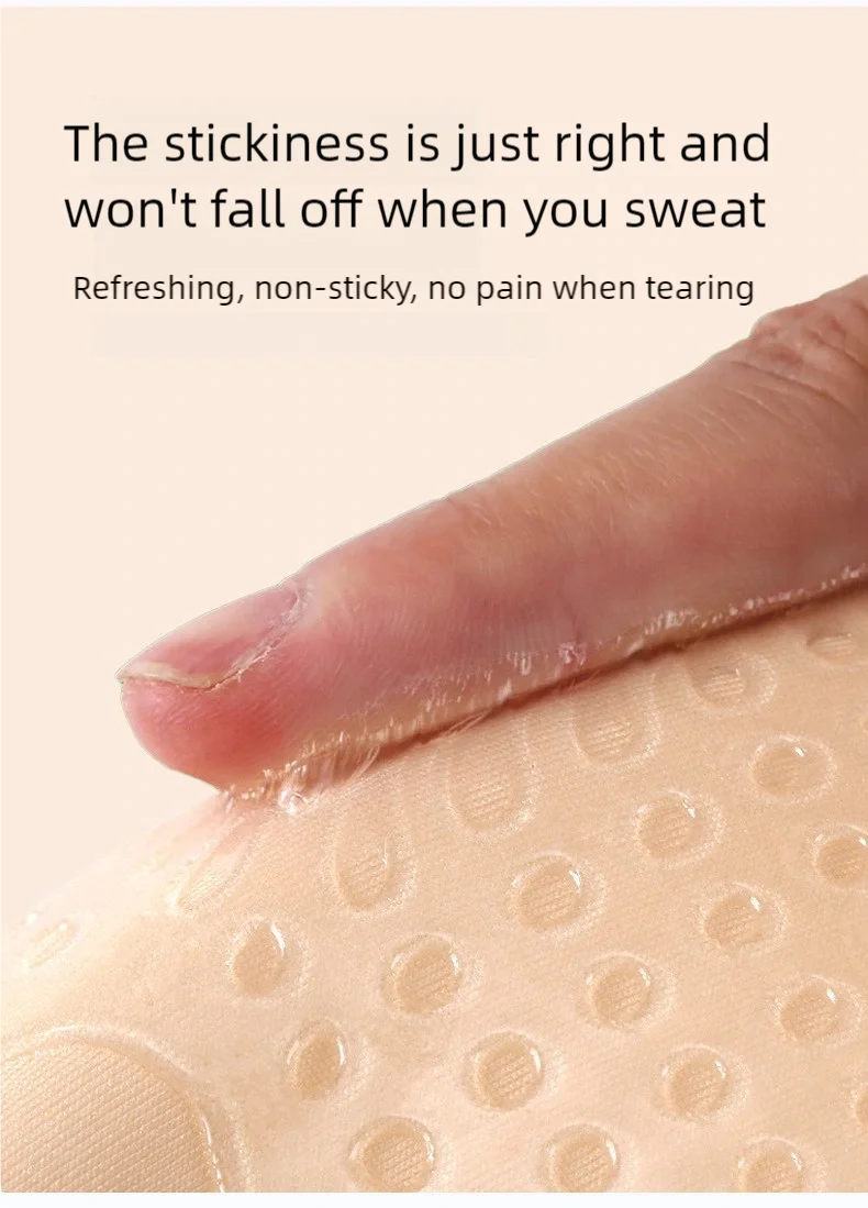 INTIMO SECRETS Women’s Round Cup Chest Patch – Front Button Push-Up Small Chest Enhancer, Invisible Wedding Bra