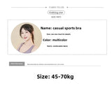 INTIMO SECRETS Women’s High-Impact Sports Bra – Large Size Wire-Free Yoga & Running Top