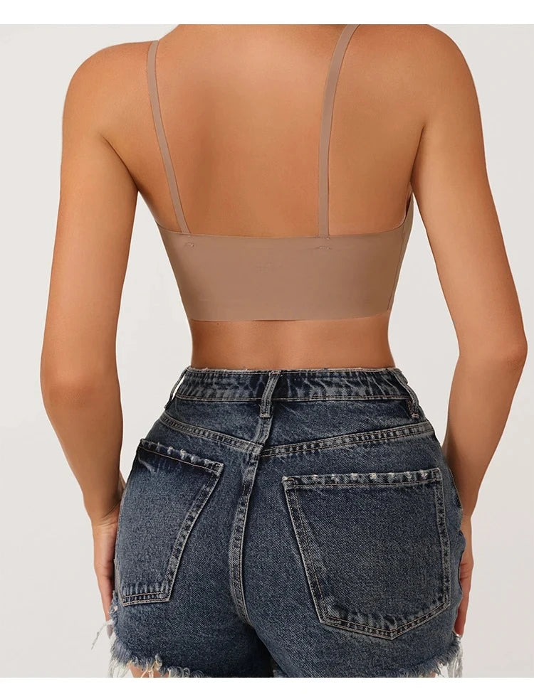 INTIMO SECRETS Seamless Wireless Push-Up Bra – Removable Pad Bralette