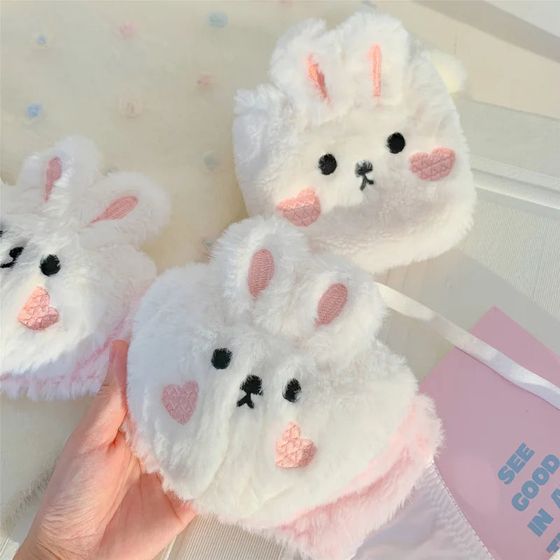 INTIMO SECRETS Lolita Plush Rabbit Bra – Cute & Warm Lingerie for Women