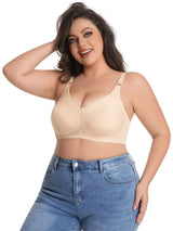 INTIMO SECRETS Plus Size Wireless Full-Coverage Bra – Soft & Breathable