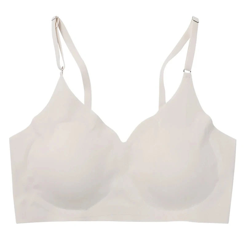 INTIMO SECRETS Seamless Wireless Push-Up Bra – Removable Pad Bralette