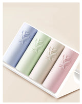 4Pcs High Waist Women Panties Body Shaper Underwear Cotton Sexy Ladies Briefs Slim Panty Breathable Solid Color Ladies Lingerie