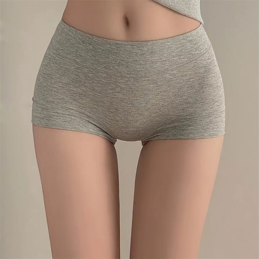 INTIMO SECRETS High-Rise Cotton Boyshorts - Seamless Soft Daily Panty