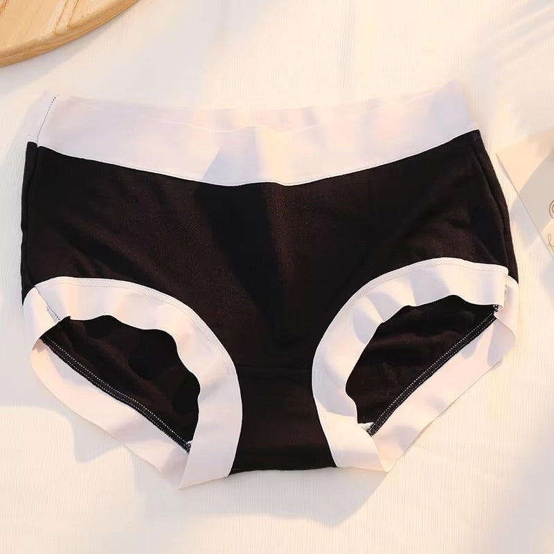 INTIMO SECRETS Women’s Modal Seamless Panties – Plus Size Breathable Briefs