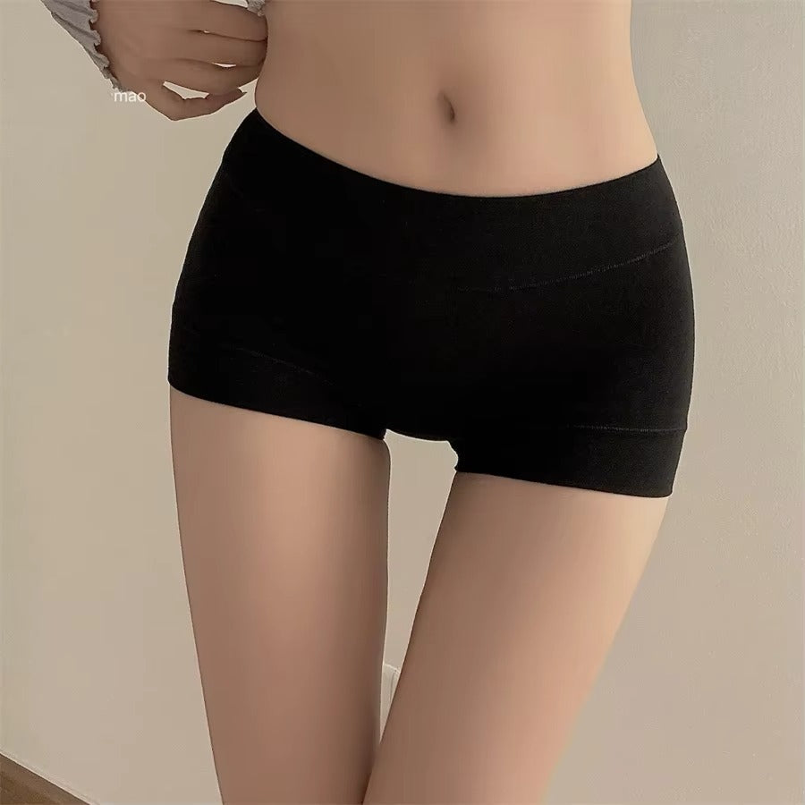 INTIMO SECRETS High-Rise Cotton Boyshorts - Seamless Soft Daily Panty